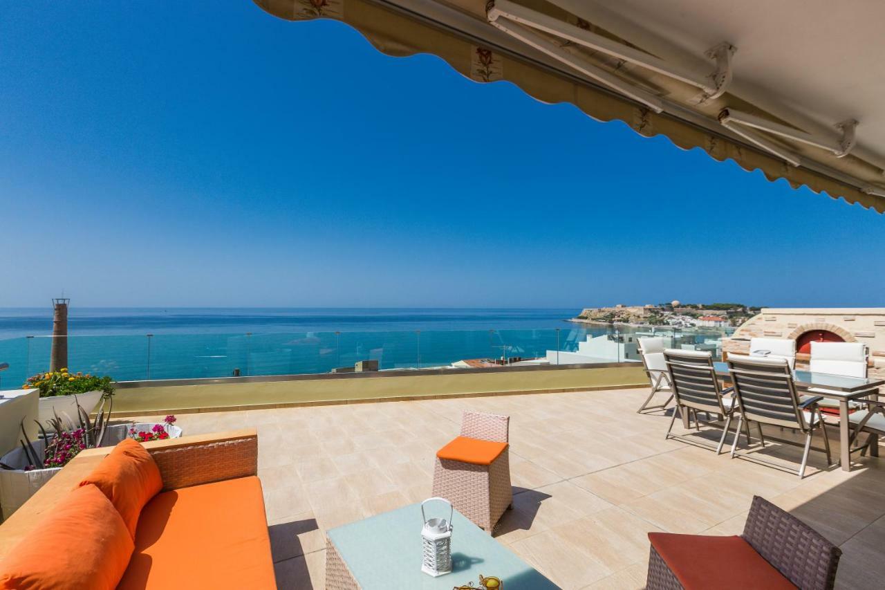 Elytis Panoramic View Apartment Rethymno  Ngoại thất bức ảnh