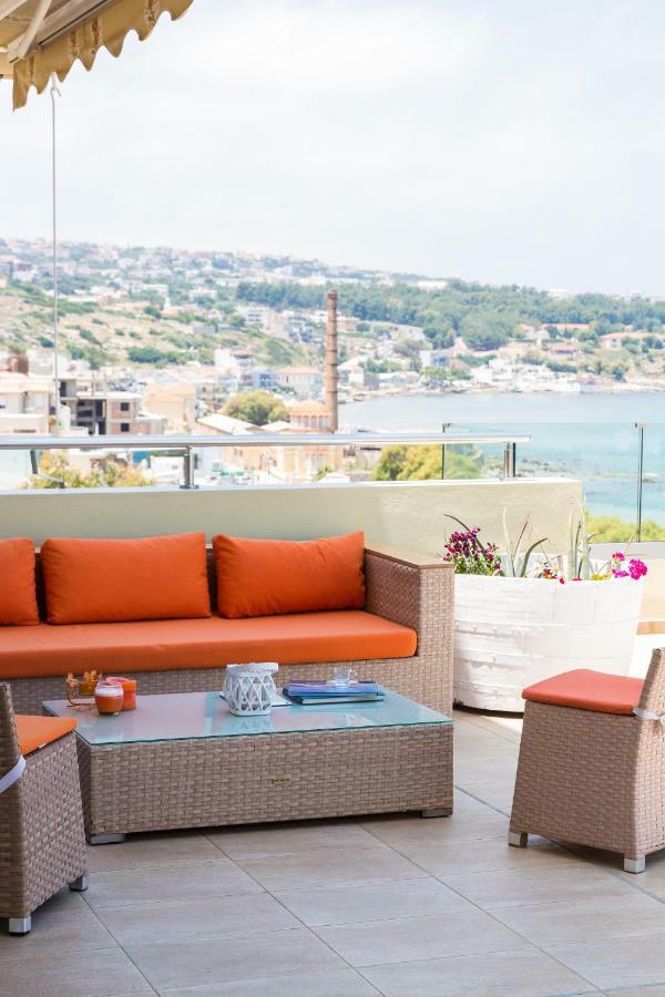 Elytis Panoramic View Apartment Rethymno  Ngoại thất bức ảnh