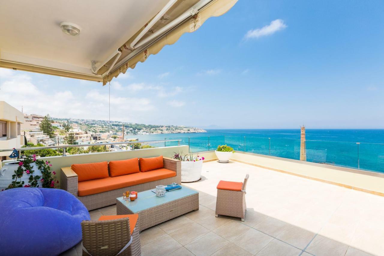 Elytis Panoramic View Apartment Rethymno  Ngoại thất bức ảnh
